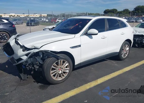 2020 Jaguar F-Pace Prestige P300 Awd Automatic из США, поврежденный, VIN SADCK2GX3LA632029